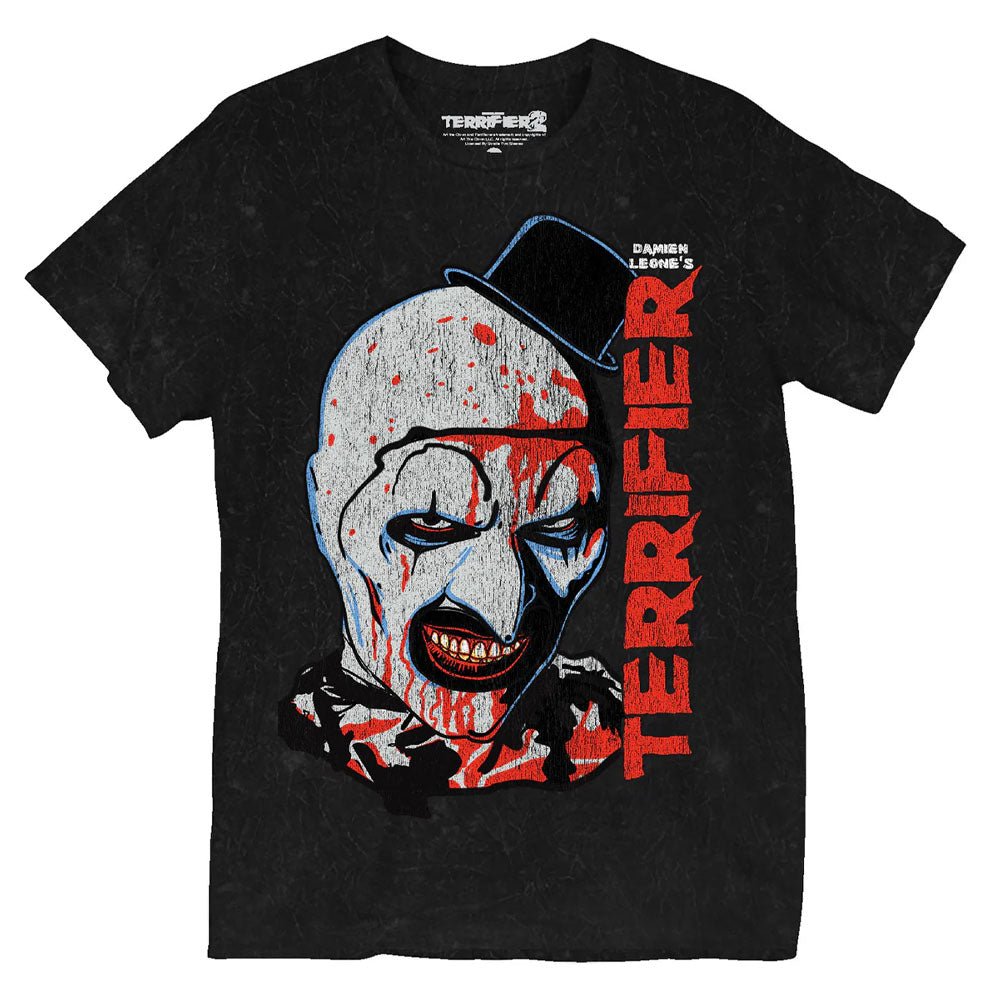 TERRIFIER テリファー - ART THE CLOWN / MINERAL WASH / Tシャツ / メンズ - PGS